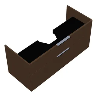 sanibel-Waschtisch-Unterbau 2.0 FLEX WXNT115 1150mm breit Schubl/Auszug Basaltgrau – Bild 1
