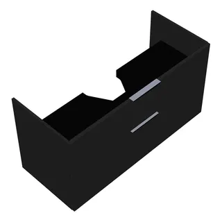 sanibel-Waschtisch-Unterbau 2.0 FLEX WYAI117 1170mm breit Schubl/Auszug Grau Hochgl.