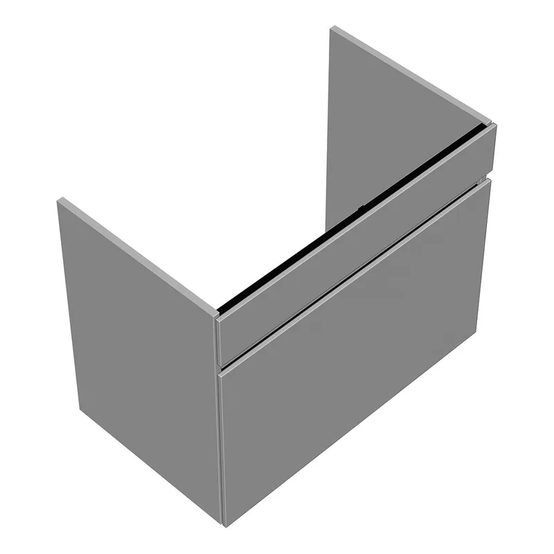 sanibel-Waschtisch-Unterbau FLEX PLUS WYBJ076 760mm breit Schubl/Auszug Weiß Matt