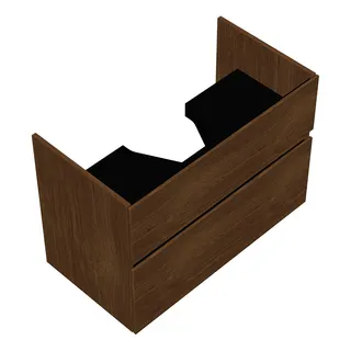sanibel-Waschtisch-Unterbau FLEX PLUS WYAQ085 850mm breit Schubl/Auszug Eiche Cashmere
