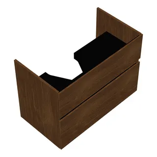 sanibel-Waschtisch-Unterbau FLEX PLUS WYAT085L 850mm breit Schubl/Auszug Eiche Cashmere