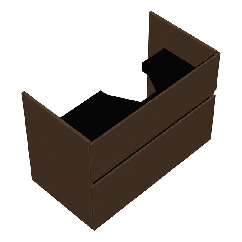 sanibel-Waschtisch-Unterbau FLEX PLUS WYAT085R 850mm breit Schubl/Auszug Basaltgrau