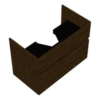 sanibel-Waschtisch-Unterbau FLEX PLUS WYAW085 850mm breit Schubl/Auszug Eiche Urban