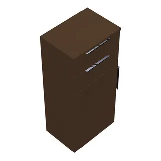 sanibel-Mittelschrank 2.0 FLEX UHIG045L links 450x980mm Basaltgrau – Bild 1