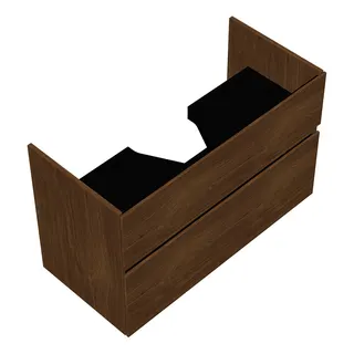 sanibel-Waschtisch-Unterbau FLEX PLUS WYBB096 960mm breit Schubl/Auszug Eiche Cashmere