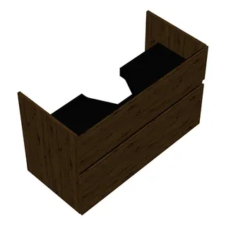 sanibel-Waschtisch-Unterbau FLEX PLUS WYBB096 960mm breit Schubl/Auszug Eiche Urban