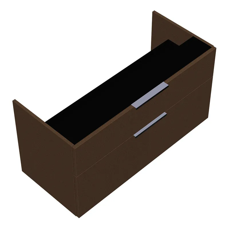 sanibel-Unterschrank 2.0 FLEX WXBK100 zu Konsole 1000x520x440mm Basaltgrau
