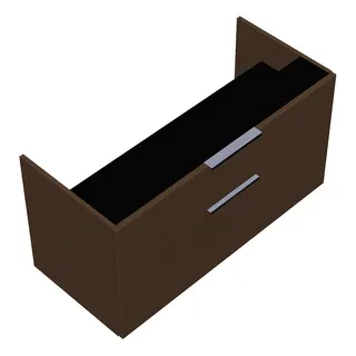 sanibel-Unterschrank 2.0 FLEX WXBK100 zu Konsole 1000x520x440mm Basaltgrau