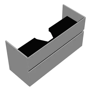 sanibel-Waschtisch-Unterbau FLEX PLUS WYAQ115 1150mm breit Schubl/Auszug Weiß Matt