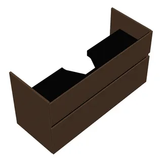 sanibel-Waschtisch-Unterbau FLEX PLUS WYAY115 1150mm breit Schubl/Auszug Basaltgrau