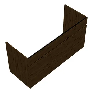 sanibel-Waschtisch-Unterbau FLEX PLUS WYBK116 1160mm breit Schubl/Auszug Eiche Urban