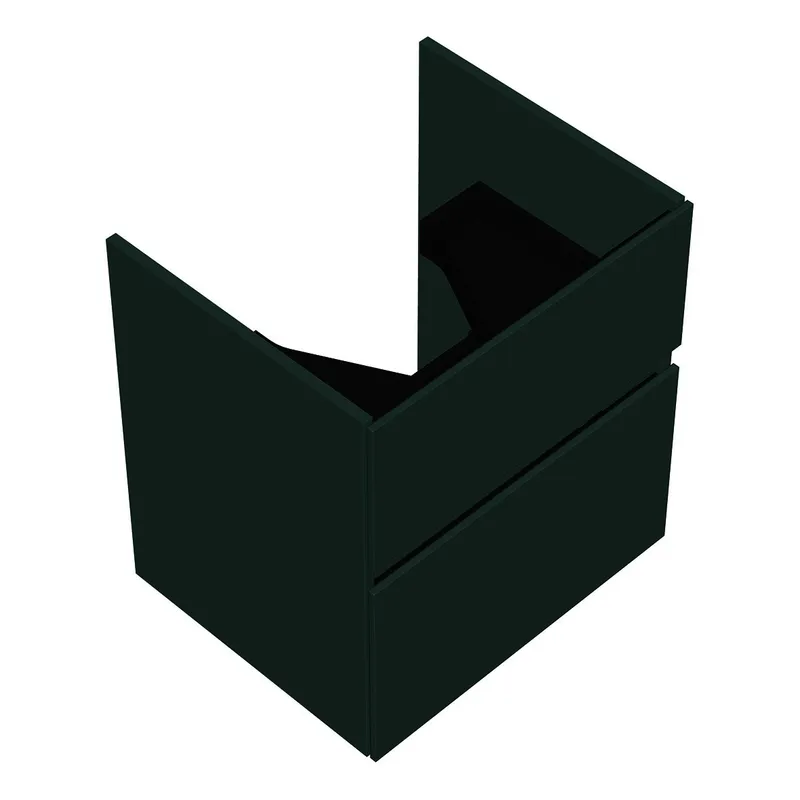 sanibel-Waschtisch-Unterbau FLEX PLUS WYAW055 550mm breit Schubl/Auszug SalbeigrauLack