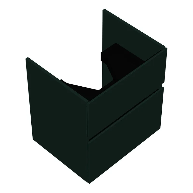 sanibel-Waschtisch-Unterbau FLEX PLUS WYBB056 560mm breit Schubl/Auszug SalbeigrauLack
