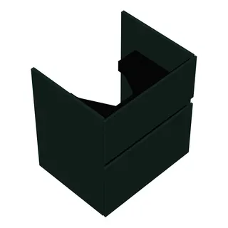 sanibel-Waschtisch-Unterbau FLEX PLUS WYBF055 550mm breit Schubl/Auszug SalbeigrauLack