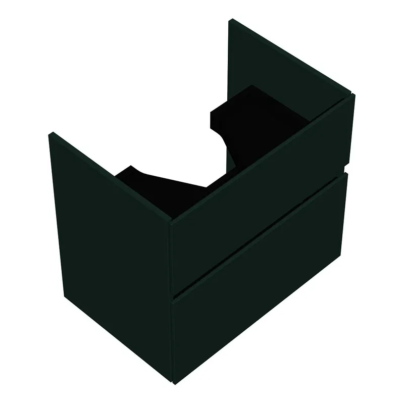 sanibel-Waschtisch-Unterbau FLEX PLUS WYBF065 650mm breit Schubl/Auszug SalbeigrauLack