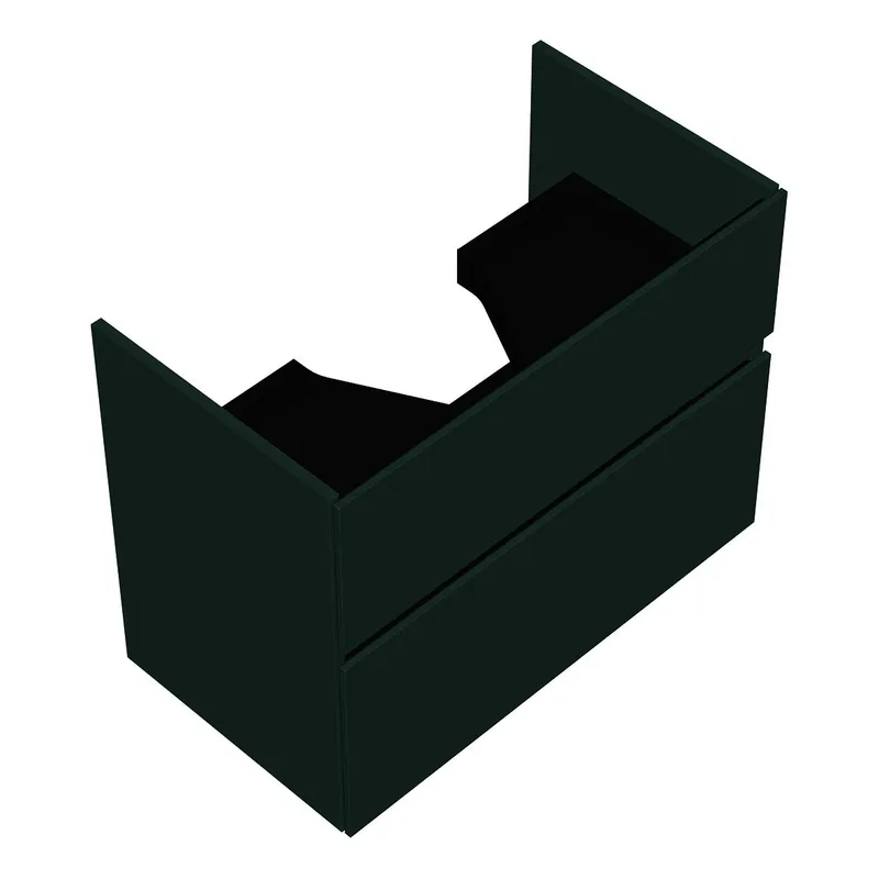 sanibel-Waschtisch-Unterbau FLEX PLUS WYAM077 770mm breit Schubl/Auszug SalbeigrauLack