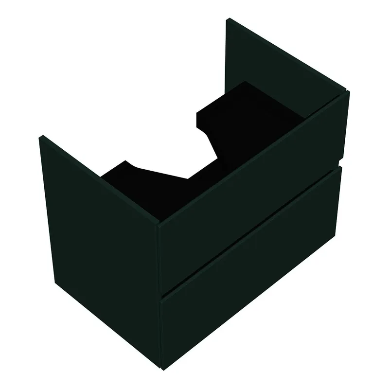 sanibel-Waschtisch-Unterbau FLEX PLUS WYAN075 750mm breit Schubl/Auszug SalbeigrauLack