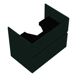sanibel-Waschtisch-Unterbau FLEX PLUS WYAN075 750mm breit Schubl/Auszug SalbeigrauLack