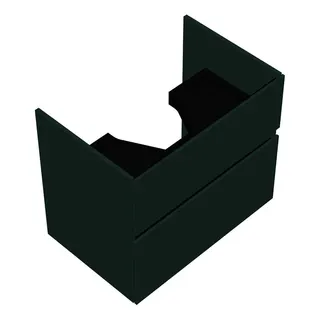 sanibel-Waschtisch-Unterbau FLEX PLUS WYAS070 700mm breit Schubl/Auszug SalbeigrauLack – Bild 1