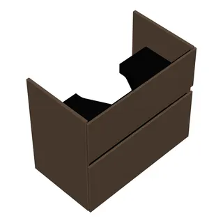 sanibel-Waschtisch-Unterbau FLEX PLUS WYAV070 700mm breit Schubl/Auszug Schilf Lack – Bild 1