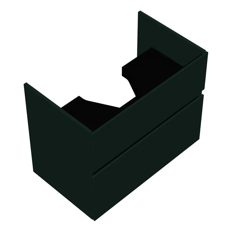 sanibel-Waschtisch-Unterbau FLEX PLUS WYBB076 760mm breit Schubl/Auszug SalbeigrauLack