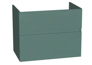 sanibel-Waschtisch-Unterbau FLEX PLUS WYBJ076 760mm breit Schubl/Auszug SalbeigrauLack