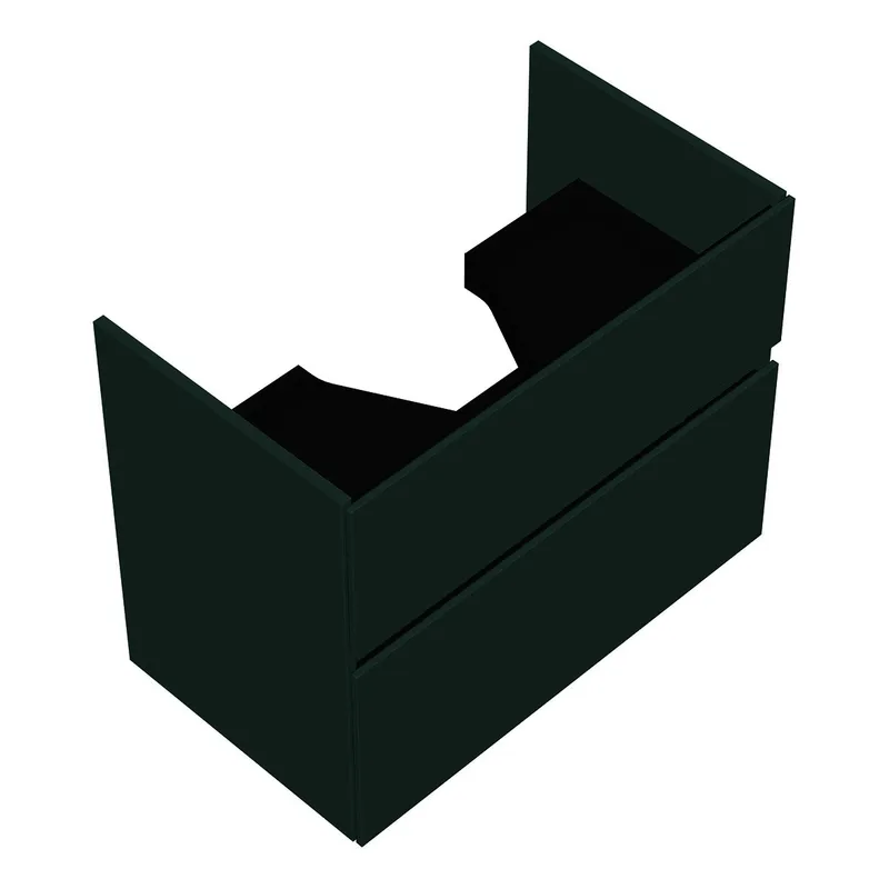 sanibel-Waschtisch-Unterbau FLEX PLUS WYBM075 750mm breit Schubl/Auszug SalbeigrauLack