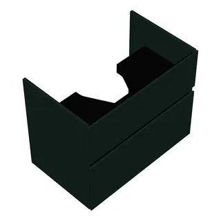 sanibel-Waschtisch-Unterbau FLEX PLUS WYBN075 750mm breit Schubl/Auszug SalbeigrauLack – Bild 1