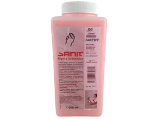 SANIT SeifenCreme 1 Liter, Für alle Seifenspender geeignet