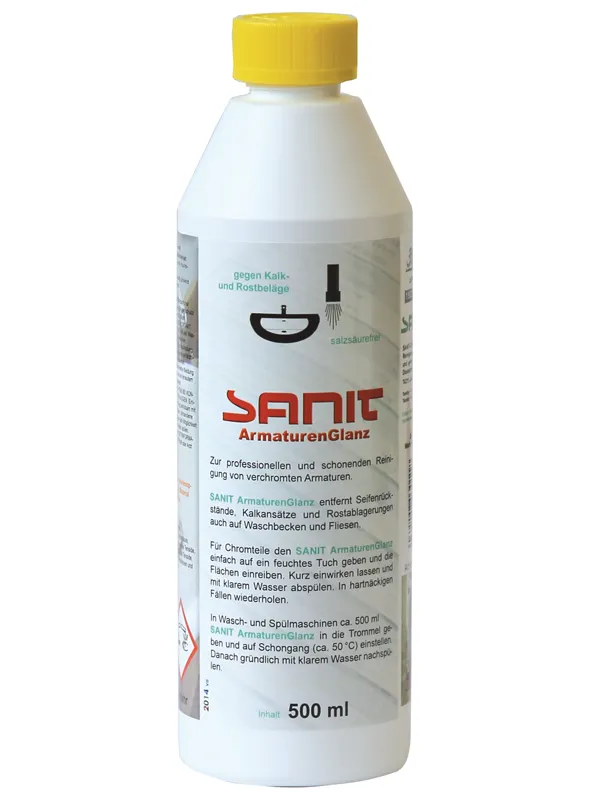 SANIT ArmaturenGlanz 500 ml, Armaturenreiniger