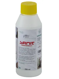 SANIT EdelstahlGlanz für Edelstahl, Kupfer, Golder oder Silber
