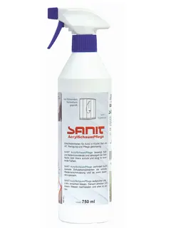SANIT AcrylSchaumPflege für Bade- und Duschwannen