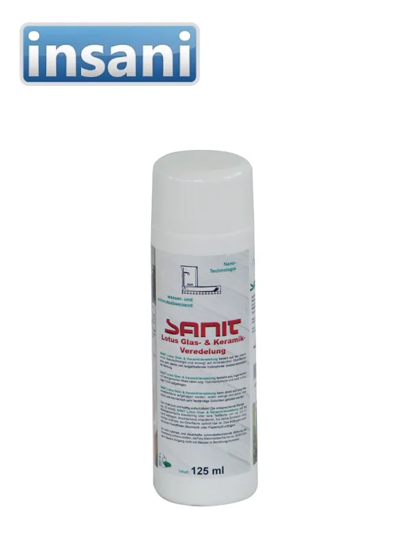 SANIT Lotus Glas- & Keramik-Veredelung 125 ml