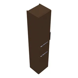 sanibel-Hochschrank 2.0 FLEX HSKV035L links 350x1760mm Basaltgrau
