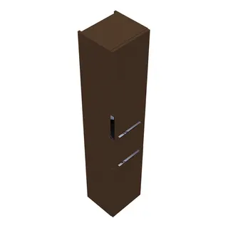 sanibel-Hochschrank 2.0 FLEX HSKV035R rechts 350x1760mm Basaltgrau