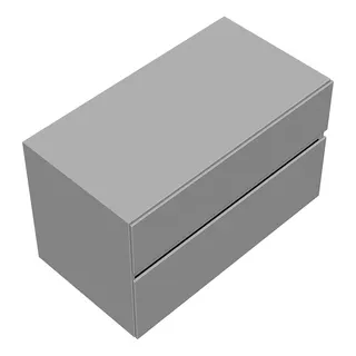 sanibel-Unterschrank FLEX PLUS WYBQ100 z Konsole 1000x600x545mm Weiß Glänzend