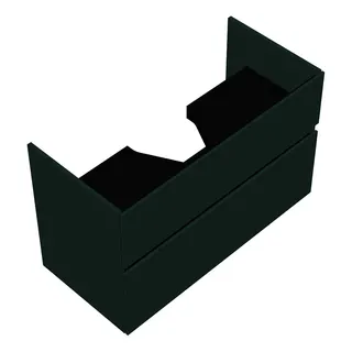 sanibel-Waschtisch-Unterbau FLEX PLUS WYBB096 960mm breit Schubl/Auszug SalbeigrauLack