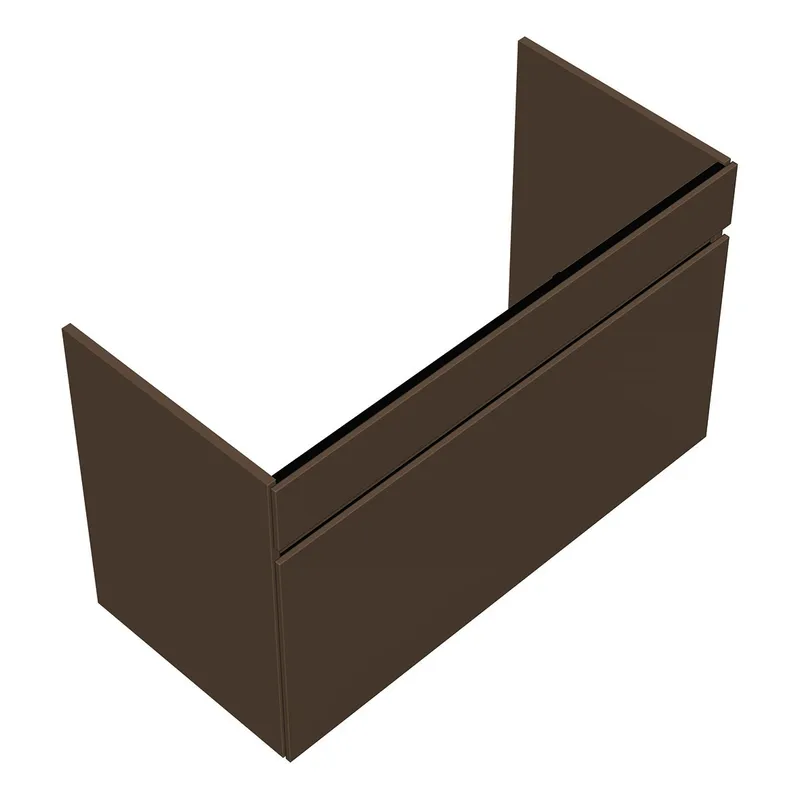 sanibel-Waschtisch-Unterbau FLEX PLUS WYBJ096 960mm breit Schubl/Auszug Schilf Lack