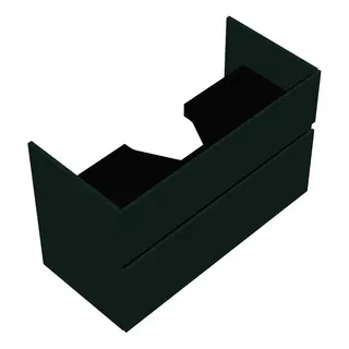 sanibel-Waschtisch-Unterbau FLEX PLUS WYBM095 950mm breit Schubl/Auszug SalbeigrauLack