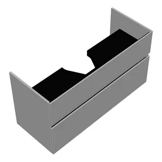 sanibel-Waschtisch-Unterbau FLEX PLUS WYAY115 1150mm breit Schubl/Auszug WeißMatt Lack