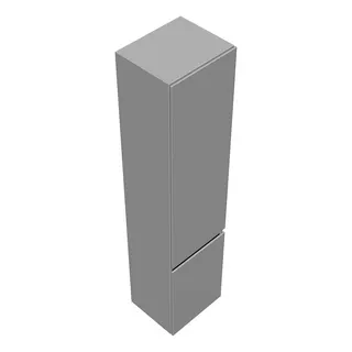 sanibel-Hochschrank FLEX PLUS HSPG040L links 400x1760mm Weiß Matt