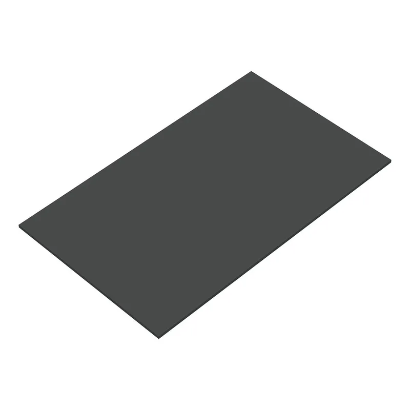 sanibel-Konsole FLEX PLUS APFR090 a Glas 910x550x10mm Lack Lichtgrau Matt