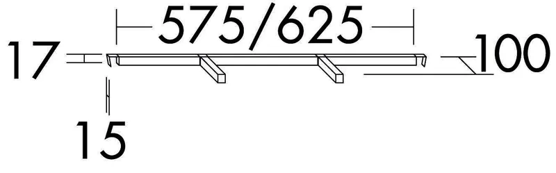 sanibel-Innenorganisation FLEX PLUS 2tlg ACEO063 WTU DWT 1250mm 2-4 Ausz. Anthraz