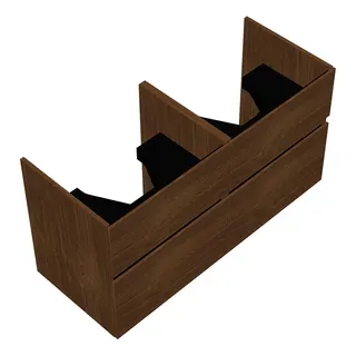 sanibel-Waschtisch-Unterbau FLEX PLUS SGXE115 1150mm 2 Schubl/2 Auszüge EicheCashmere