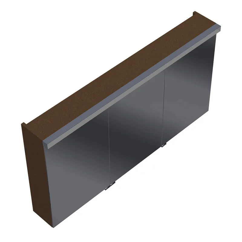 sanibel-Spiegelschrank 2.0 FLEX SPGJ120L LED-Waschtisch 1200x640mmx180mm Basaltgrau