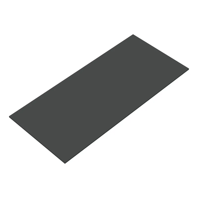 sanibel-Konsole FLEX PLUS APFR120 a Glas 1210x550x10mm Lack Lichtgrau Matt