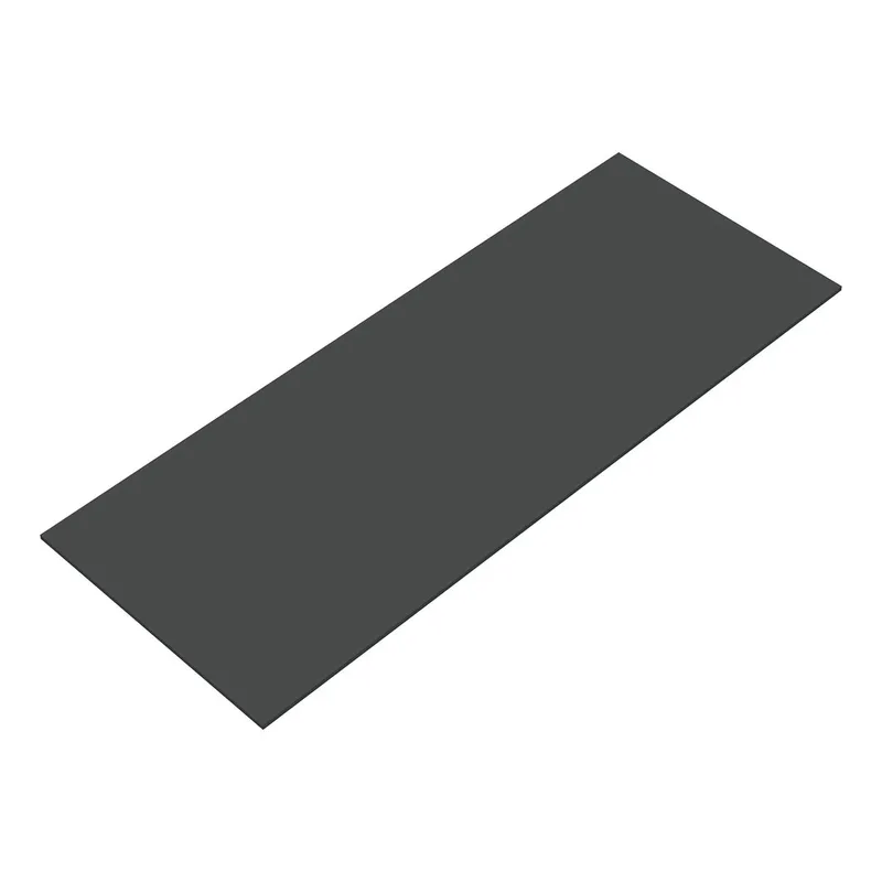 sanibel-Konsole FLEX PLUS APFR140 a Glas 1410x550x10mm Lack Lichtgrau Hochglanz