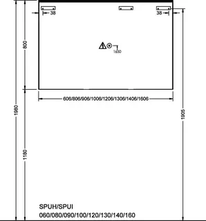 sanibel-Spiegelschrank FLEX PLUS SPUH060 LED 606x800x200mm verspiegelt – Bild 3