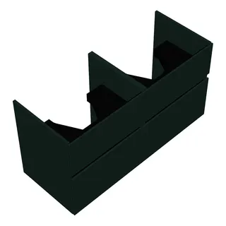 sanibel-Waschtisch-Unterbau FLEX PLUS SGXE115 1150mm 2 Schubl/2 Auszüge SalbeigrauLack