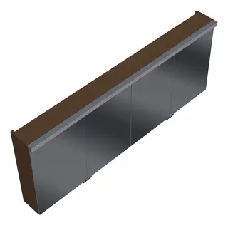 sanibel-Spiegelschrank 2.0 FLEX SPFP160 LED 1600x640mmx180mm Basaltgrau